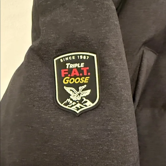 Triple Fat Goose Colburn Men's Charcoal Parka - Picture 7 of 9